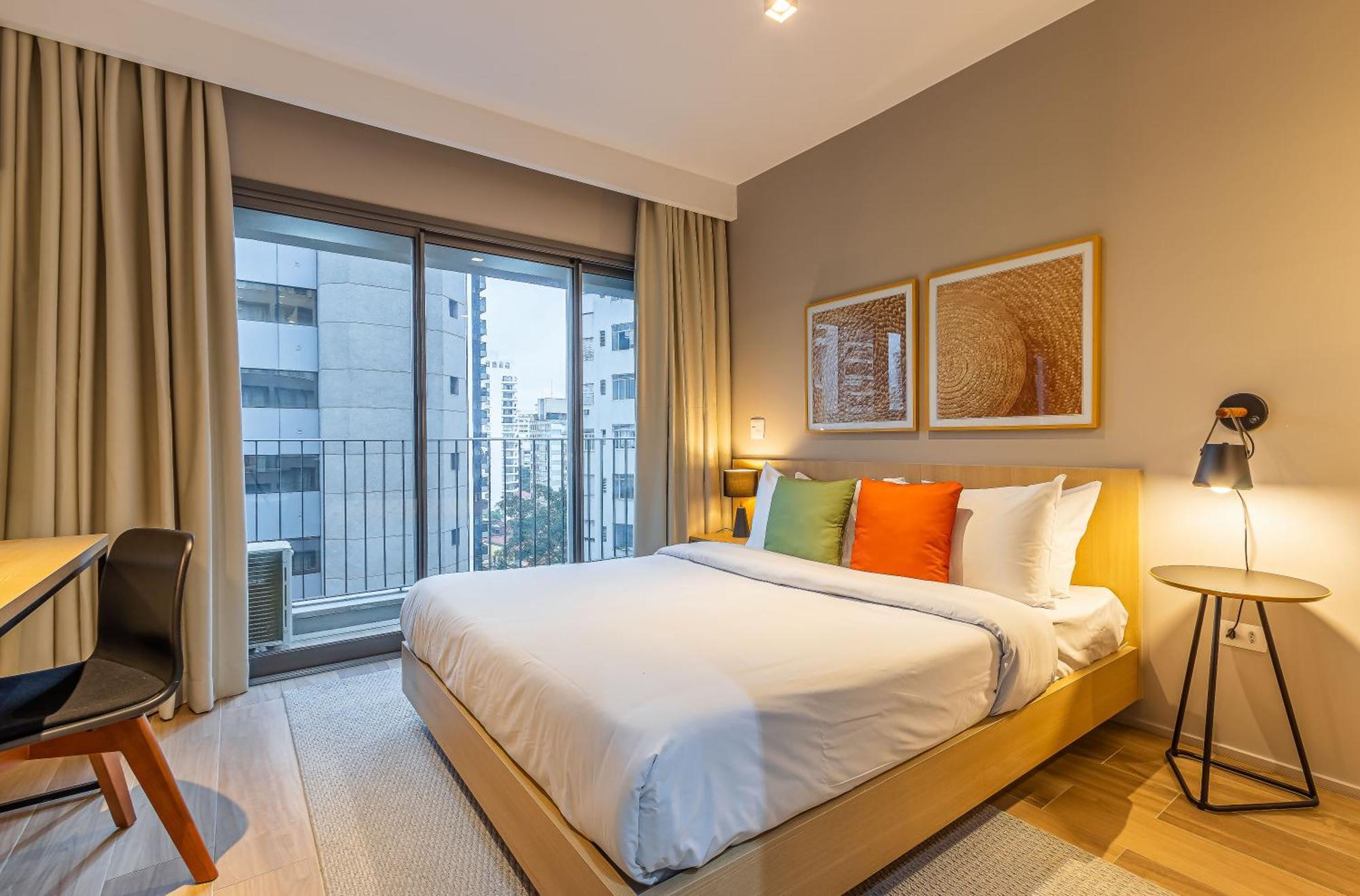 Apartamentos Novos Proximos Ao Masp E A Metros Da Estacao Consolacao E Avenida Paulista - Next Haddock São Paulo Habitación foto