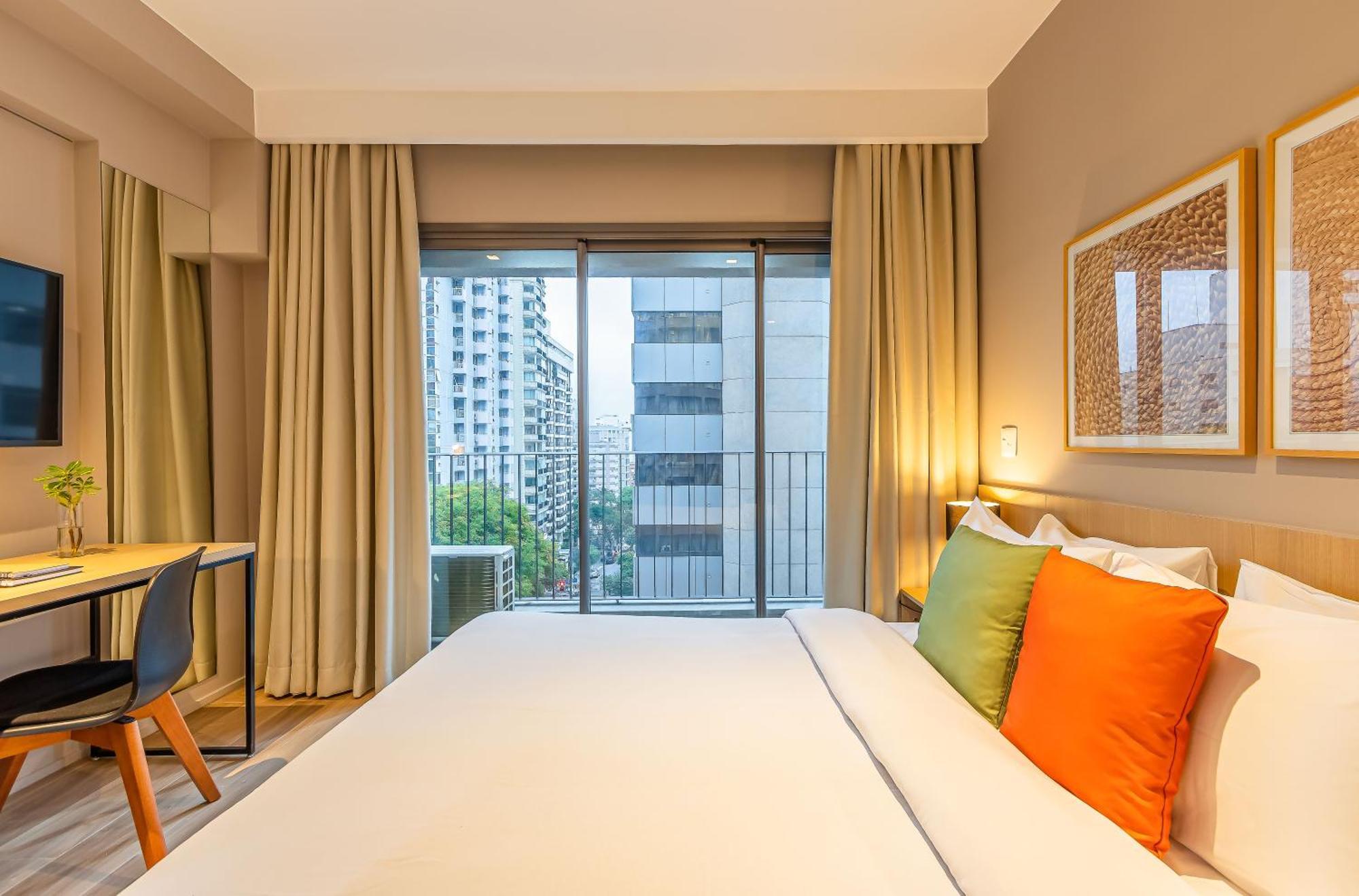 Apartamentos Novos Proximos Ao Masp E A Metros Da Estacao Consolacao E Avenida Paulista - Next Haddock São Paulo Habitación foto