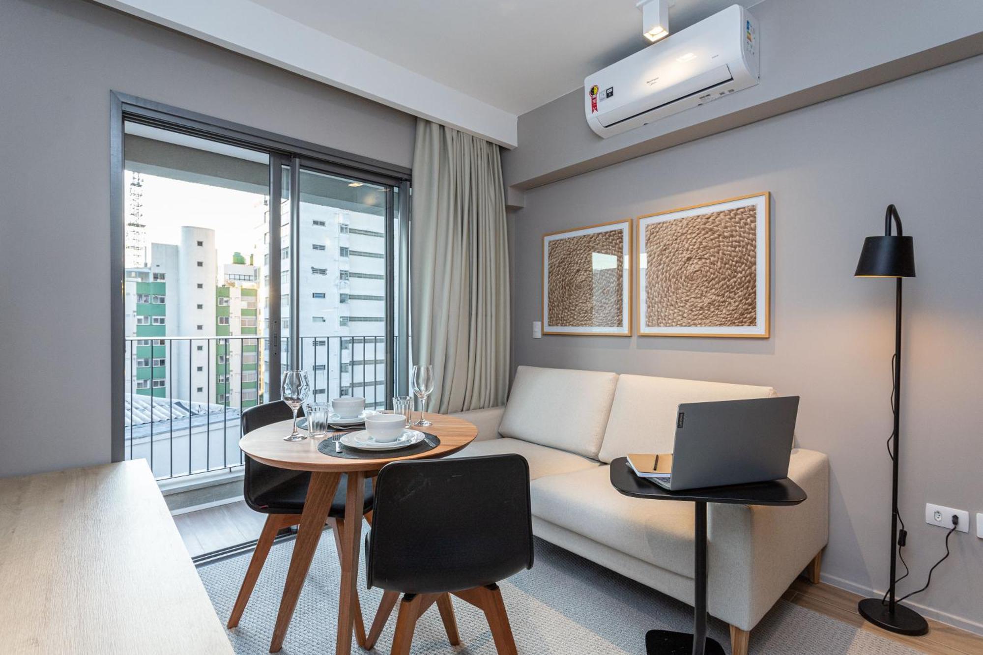 Apartamentos Novos Proximos Ao Masp E A Metros Da Estacao Consolacao E Avenida Paulista - Next Haddock São Paulo Exterior foto